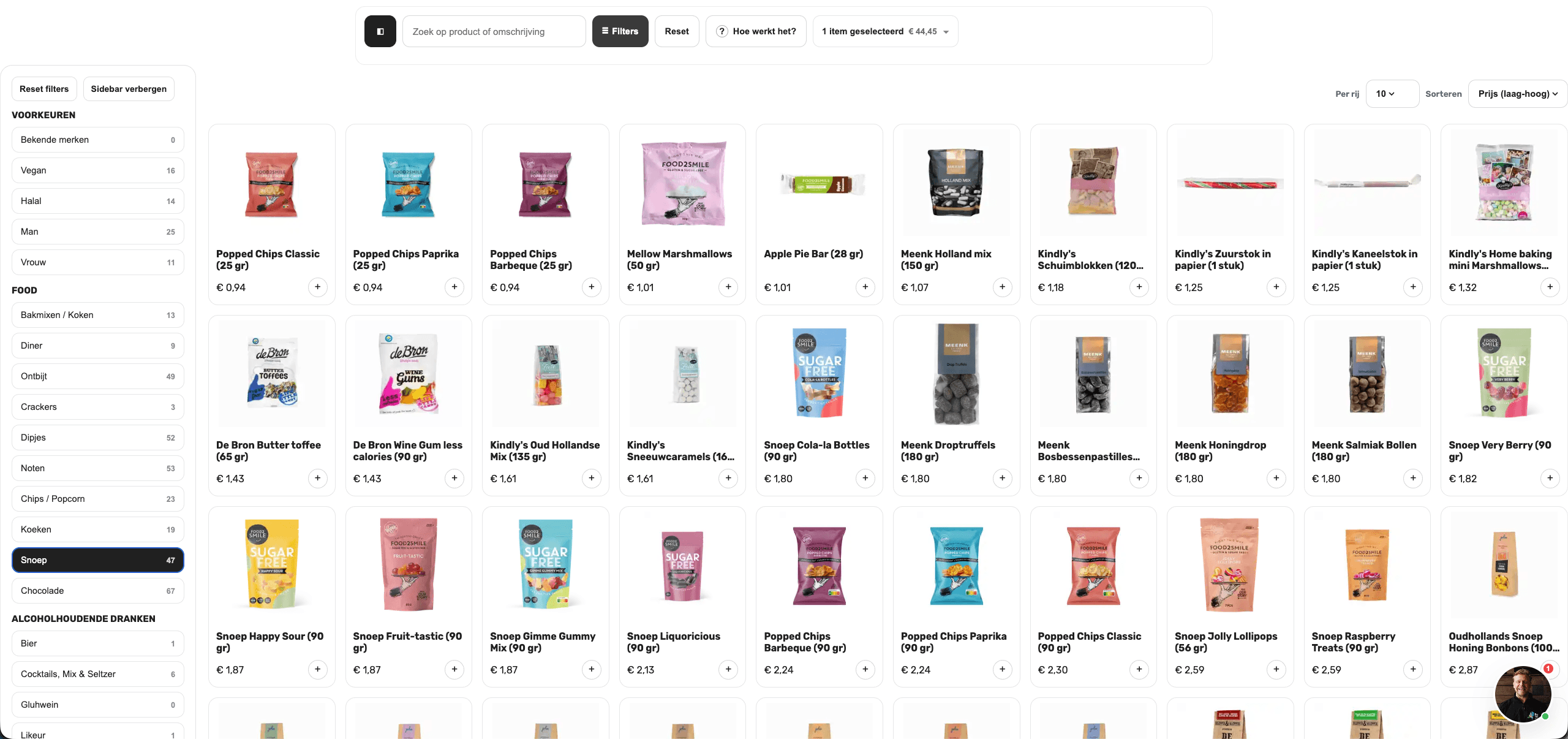 Inspiratiebeeld voor kerstpakket samenstellen